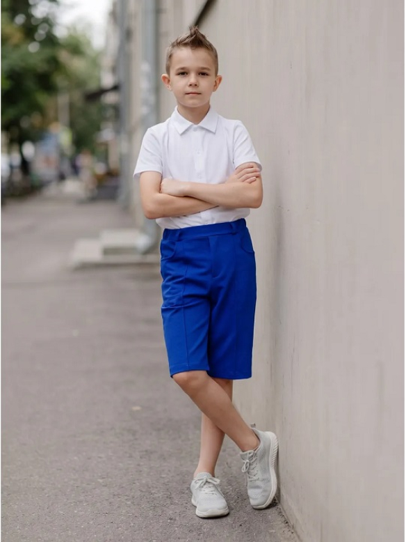 Шорты классика электрик
